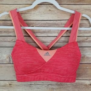 Adidas Cross Back Sports Bra Size Small/Medium